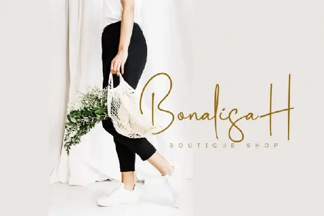 Photography Signature Script font