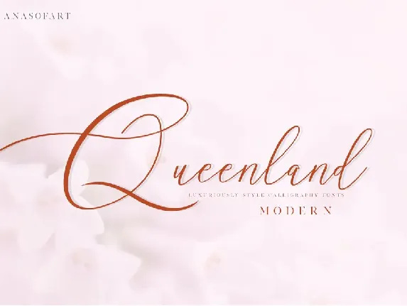 Queenland Script font