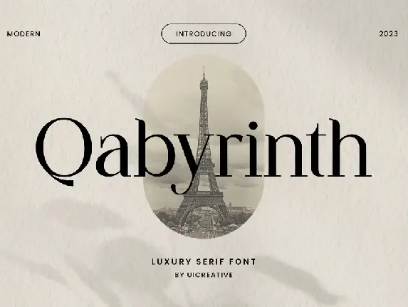 Qabyrinth font