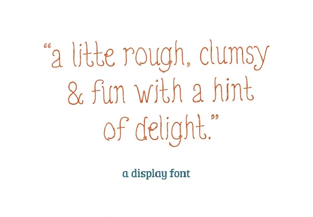 Quirky Nots font