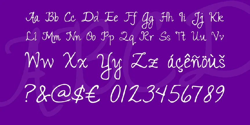 Janda Romantic font