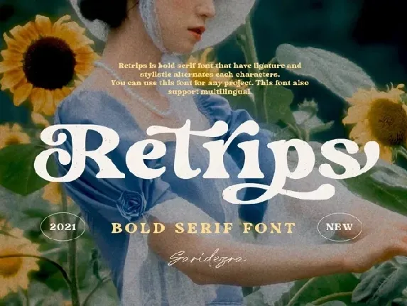 Retrips font