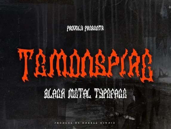 Temonspire font