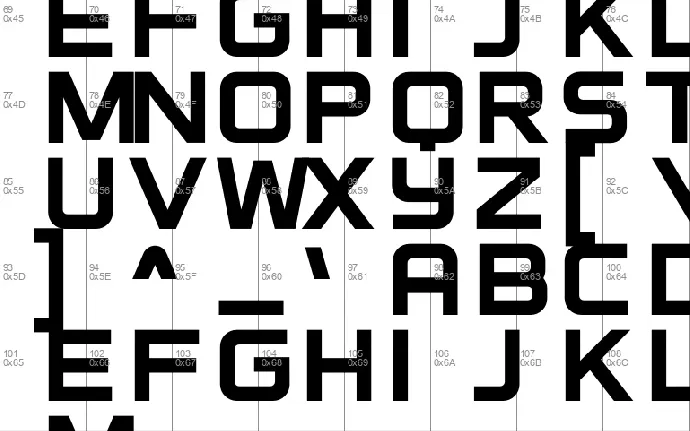 Round Control font