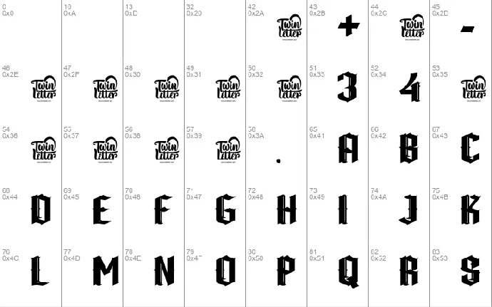 WUSHIN font