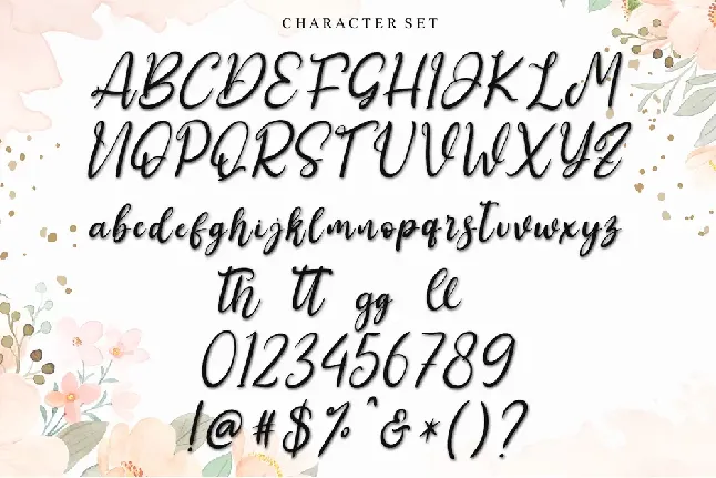 Alesia Brigitha font