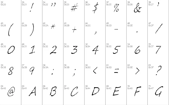 Sego Menir font