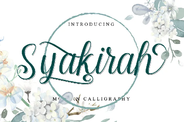 Syakirah font