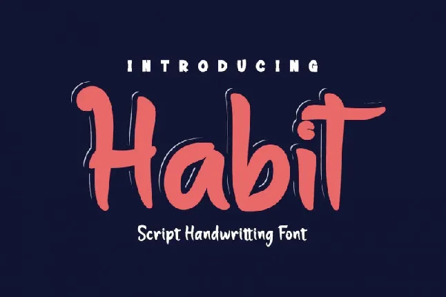 Habit font