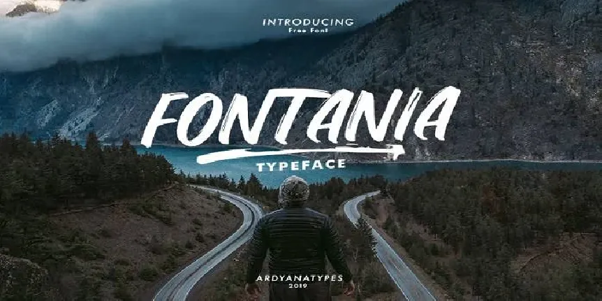 Fontania font