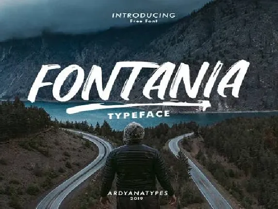 Fontania font