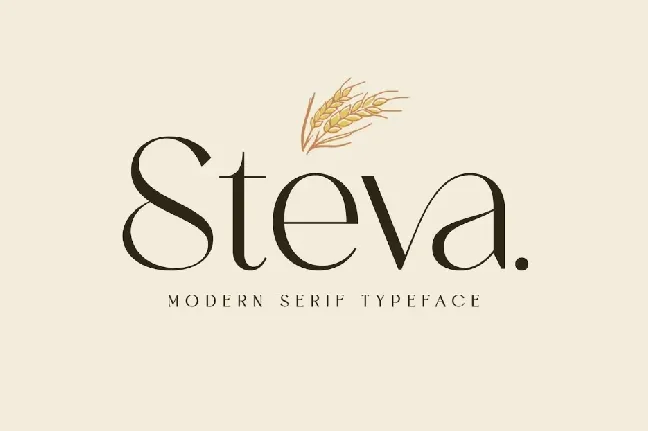 Steva font