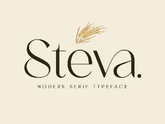 Steva font