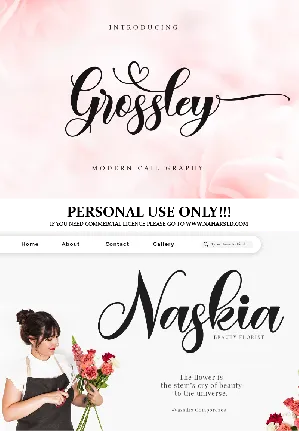 Grossley font