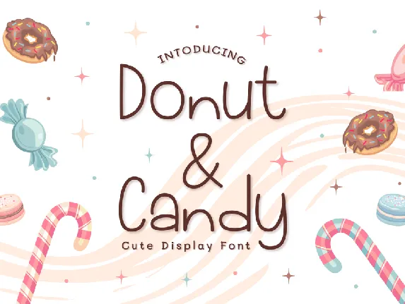 Donut & Candy font