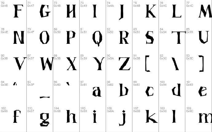 Hauntress font