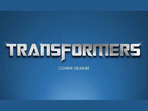 Transformers font