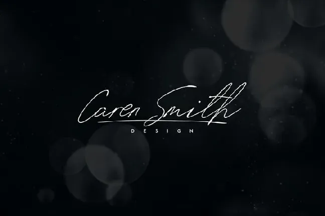 Signature Vp Handwritten font