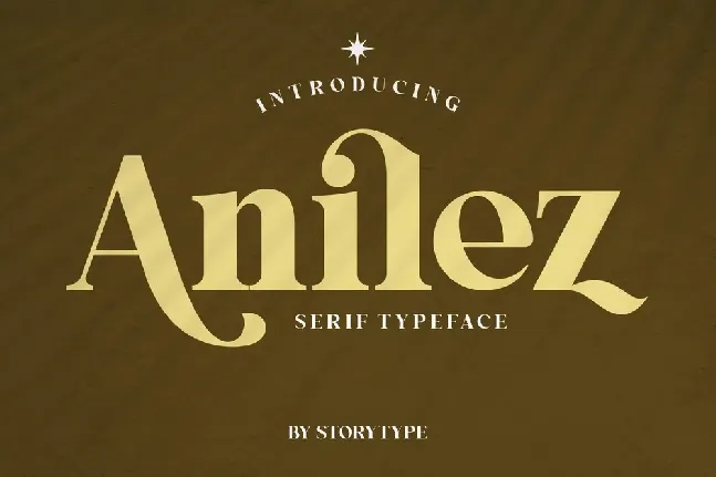 Anilez font