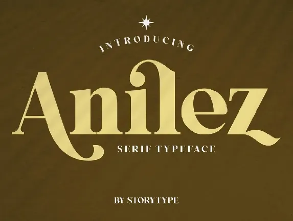 Anilez font