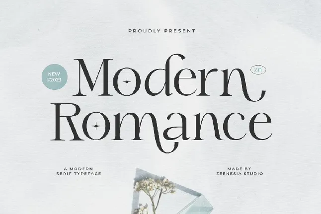 Modern Romance font