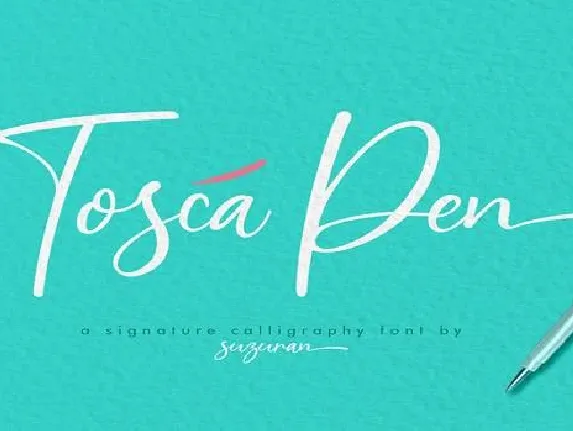 Tosca Pen font