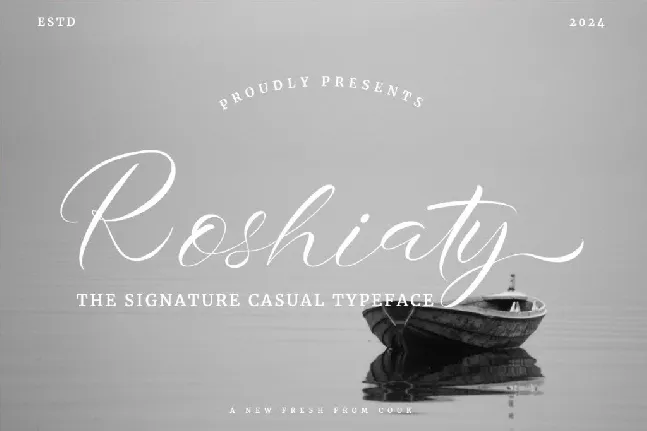 Roshiaty font