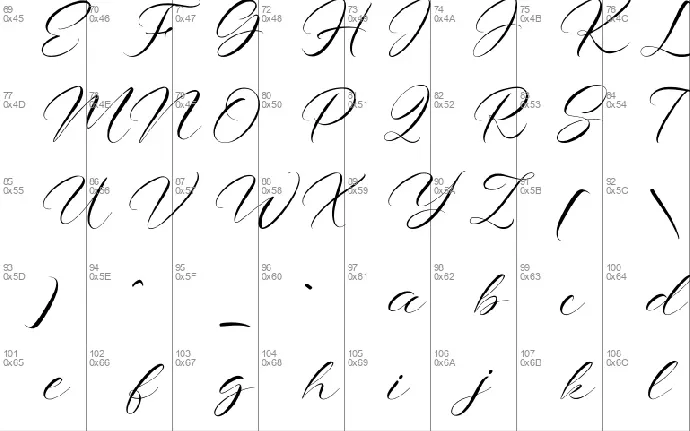 Roshiaty font