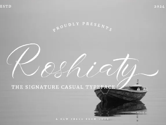 Roshiaty font