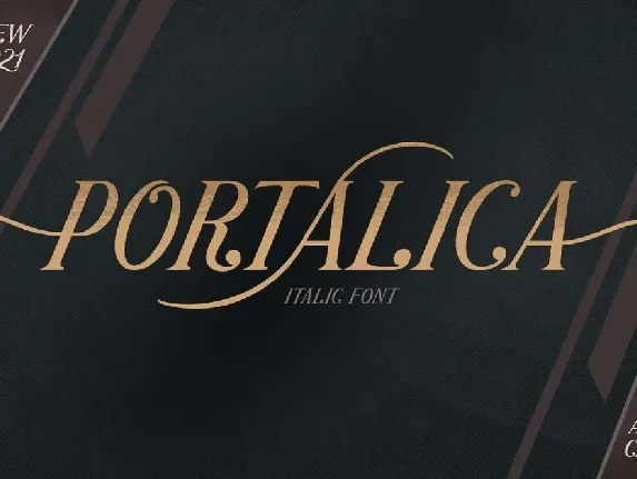 Portalica font