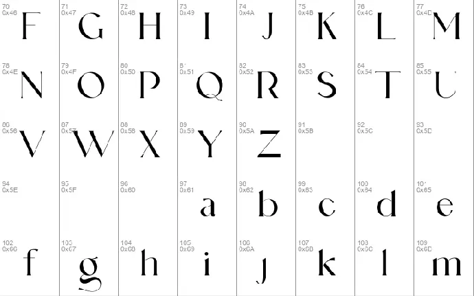 Leky Calgria font