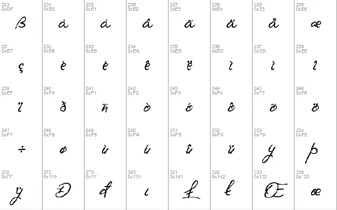 Etaglyphs-free font