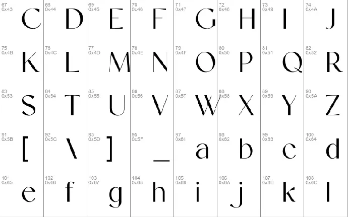 APHRODITE font