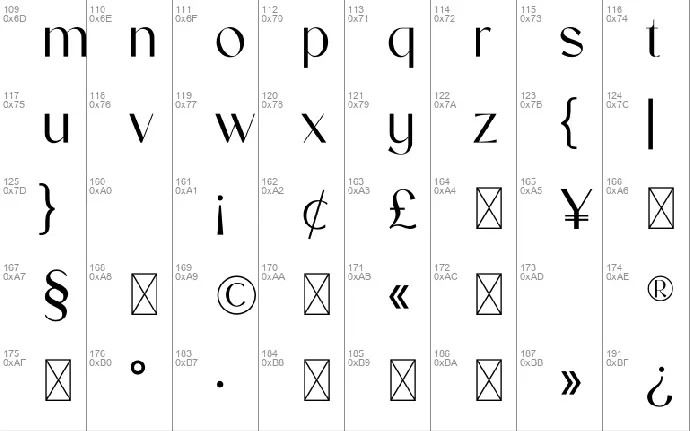 APHRODITE font