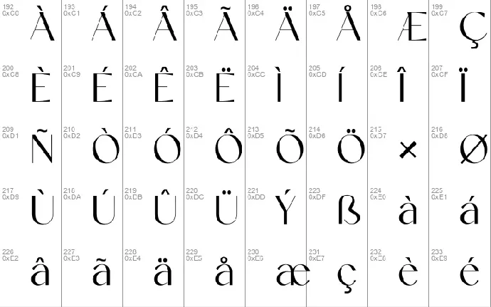 APHRODITE font