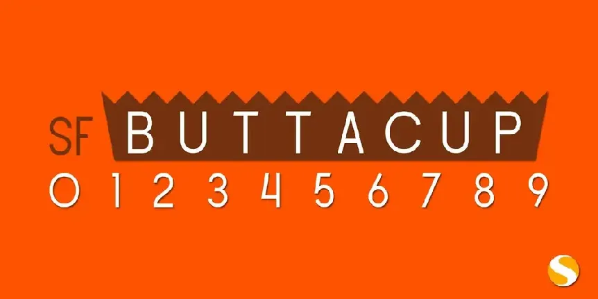 SF Buttacup font