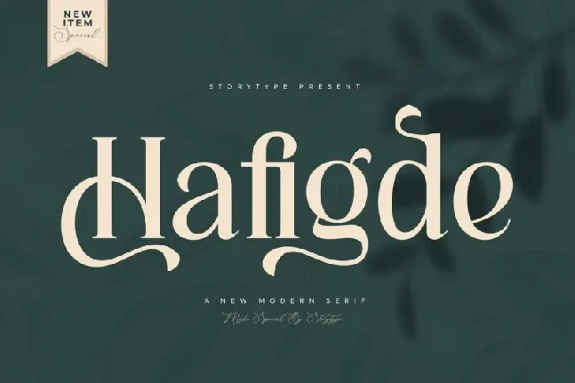 Hafigde font