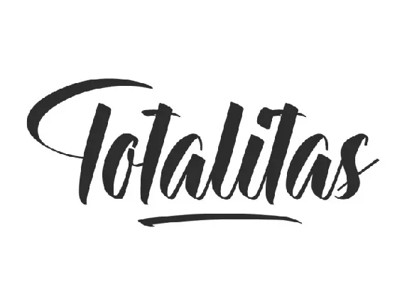 Totalitas font