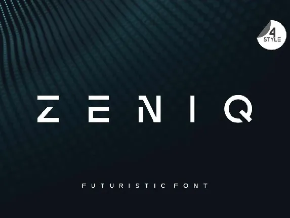 Zeniq font