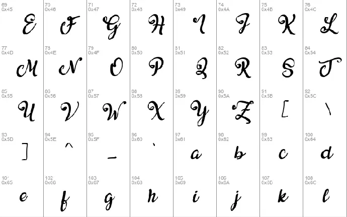 Aikaterine-free font