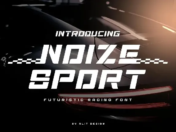 Noize Sport font