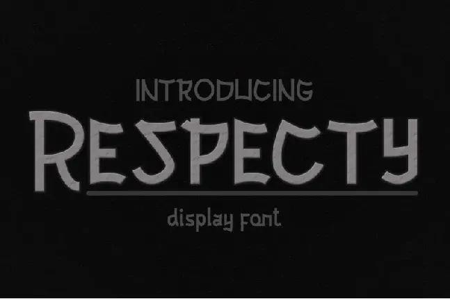 Respecty font