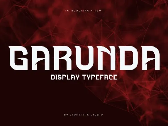 Garunda font