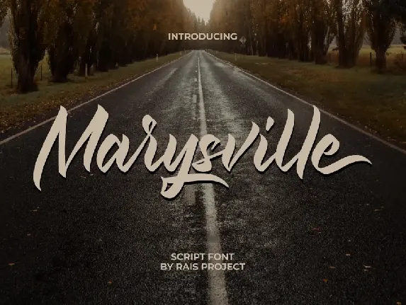 Marysville font