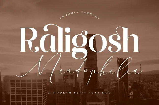 Raligosh Mendophelia font