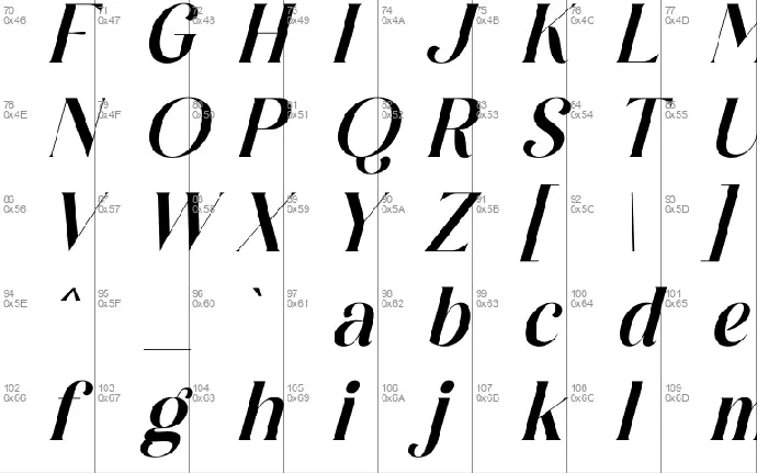 Raligosh Mendophelia font