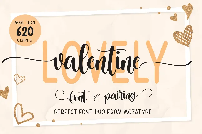 Lovely Valentina font