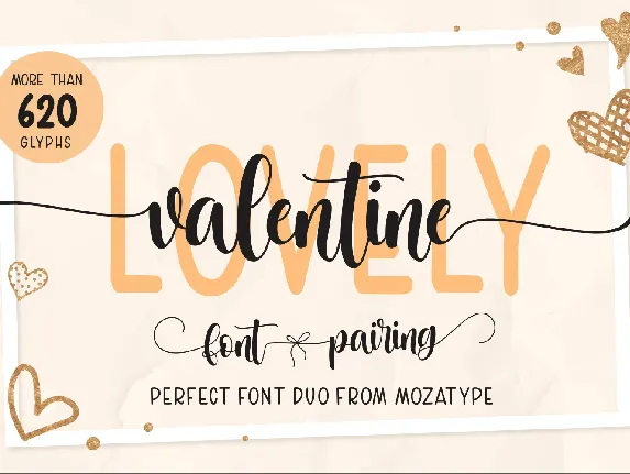 Lovely Valentina font