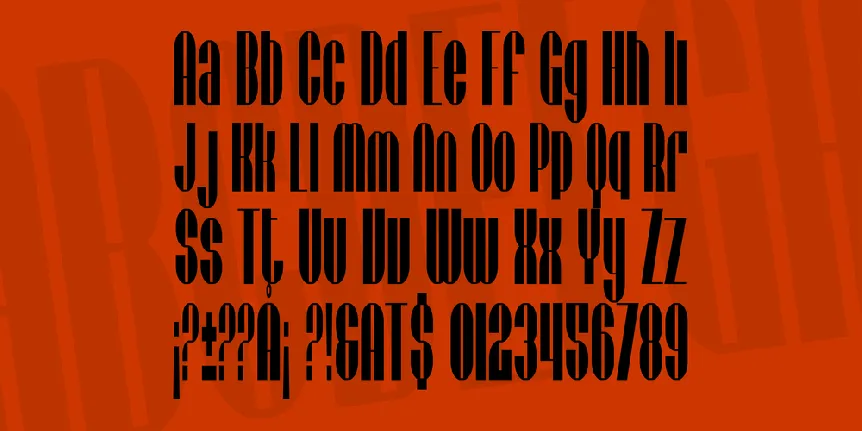 SF Baroquesque font