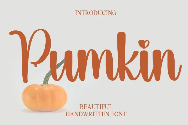 Pumkin font